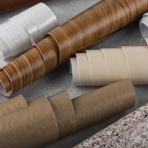 Muestras de recubrimientos para decoración de interiores